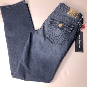 True Religion Geno Etroite Jeans